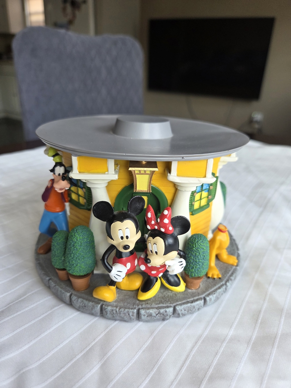 Bradford Exchange Disney Mickey Mouse & Friends Clock Tower AS IS